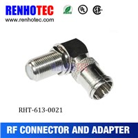 90 180 DEGREE F FEMALE TO PAL CONNECTOR ADAPTER