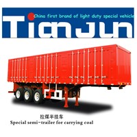 Lorry box truck van / cargo van semi truck / commercial semi trailer and vans