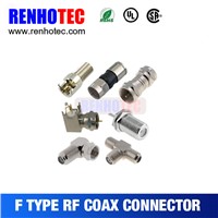 high quality F male compression connectors
