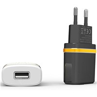 2A Dual USB Travel Adapter Charger for Mobile Devies Eur Plug
