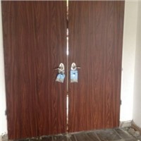 security door with M-T-Lock