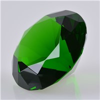 Green Crystal Diamond Paperweight Wedding Favor gifts