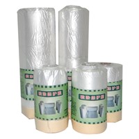 collect paint spraying  Masking film  Plastic sheeting rolled as economically cheap wholesale.