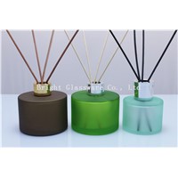 hot - selling diffuser bottle with silver/ gold lid, reed diffuser bottle with reed stick