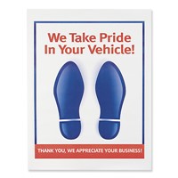 High quality Disposable Print Logo Paper Universal Auto Carpet Vehicle Car Floor Mats
