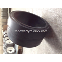 Press on Solid Tyre For Forklift,All sizes press on solid type tire