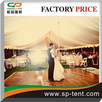 Hot sale Romantic  outdoor Wedding events18x 36m  Pole Tent  with Dance Floor ( 500 seater)
