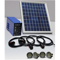 10W portable solar power system