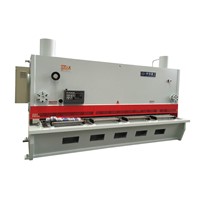 Metal sheet hydraulic shearing guillotine steel plate 10x4000 series shearing machine