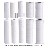 NSF42 certified Cotton string wound water filters
