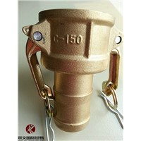 brass camlock hose shank coupling type C