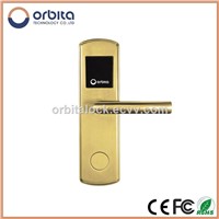 China factory digital door lock, hotel lock, rfid door lock with free hotel door lock system