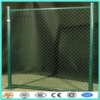 PVC coated diamond security chain link fencing rolls
