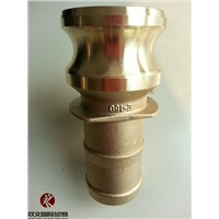brass camlock hose shank coupling type E