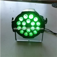 cheap 18x15w RGBAW 5 color LED strobe light dmx LED factory light