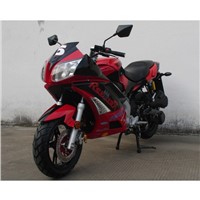 150cc Street Motorcycle with Automatic Transmission, 13inch Tires, Electric and Kick Start