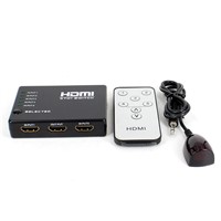 5 in 1 out HDMI Switch Splitter 5X1 with IR Wireless Remote Ultra High