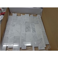 Carrara white marble mosaic
