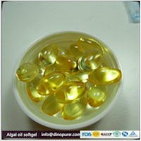 Private Label Algal oil softgel Food Supplement for immunity enhance eyesight improvement anti-aging