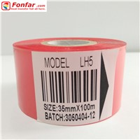 Red Expiry Date Stamping Foil for Food Packing