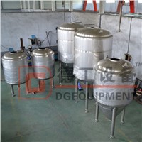 10bbl three vessel steam heated beer brewing system