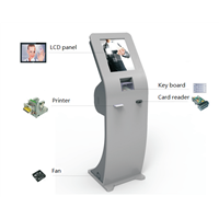 Self-help  Service Kiosk , RFID / NFC Card Payment Bar Code Reader Terminal