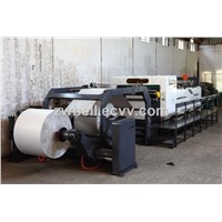 High precision full automatic roll sheeter/paper roll cutting/slitting machine