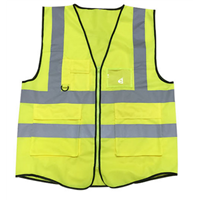High Visibility Fluorescent Yellow Reflective Vests