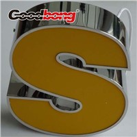 2015 store alphabet metal channel led light signs
