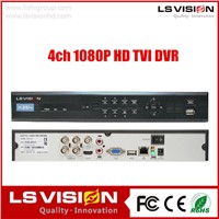 LS VISION 4CH 1080P TVI DVR digit video recorder P2P Cloud
