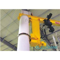 CJZ Series floor mounted jib crane hoist