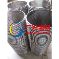selfcleaning filter washback wedge wire drum screen