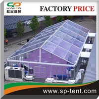 25X30m Clear PVC Temporary Party Event Tent for 500 People seated