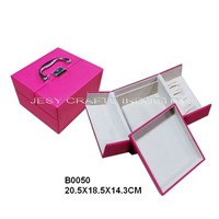 Handled cosmetic box(B0050)