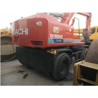 HITACHI EX100WD-1 wheel excavator