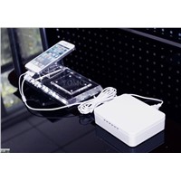 Multi-Ports Security Retail Display System,Multiple Ports Alarm Display Stand for iPhone