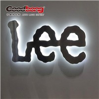 egdelit steel acrylic base flexible glowing advertising signs