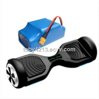 Hot sell 36v 4400mah lithium battery smart self balancing electric scooter battery powered motor