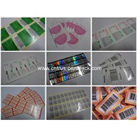 Barcode Price Tag of Adhesive Labels