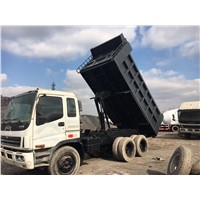 used ISUZU dump truck