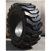 Skid steer solid tyres 10x16.5, solid skid steer loader wheel,31x6x10 cured on solid tire