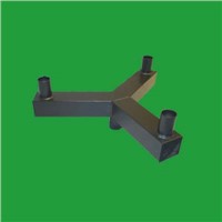 Triple square vertical tenon