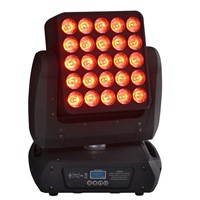 25X12W RGBW LED Array Beam Moving Head