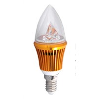 High Quality Aluminum Body 3W E14 Lampholder LED Bulb