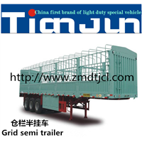 Long Vehicles for Transport animal fence semi trailer