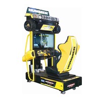 2016 new game machine manufacture of hummer car driving video racing machine