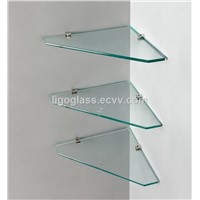 3-Layer Triangle Glass Shelf