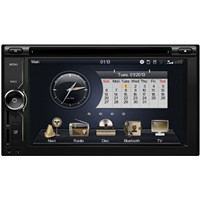 double din 6.2 inch car dvd player
