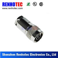 Factory Price N Male Crimp Type Cable RG58 RG59 RG6 N Connectors for 1/2 Cable