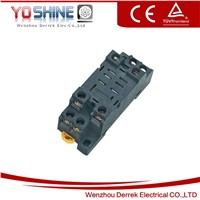 Mini Relay Pin Socket PTF08A-E with high quality 8pin for LY2NJ HH62P series Relay